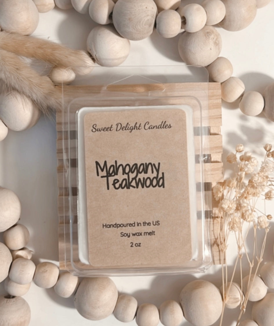mahogany teakwood melt