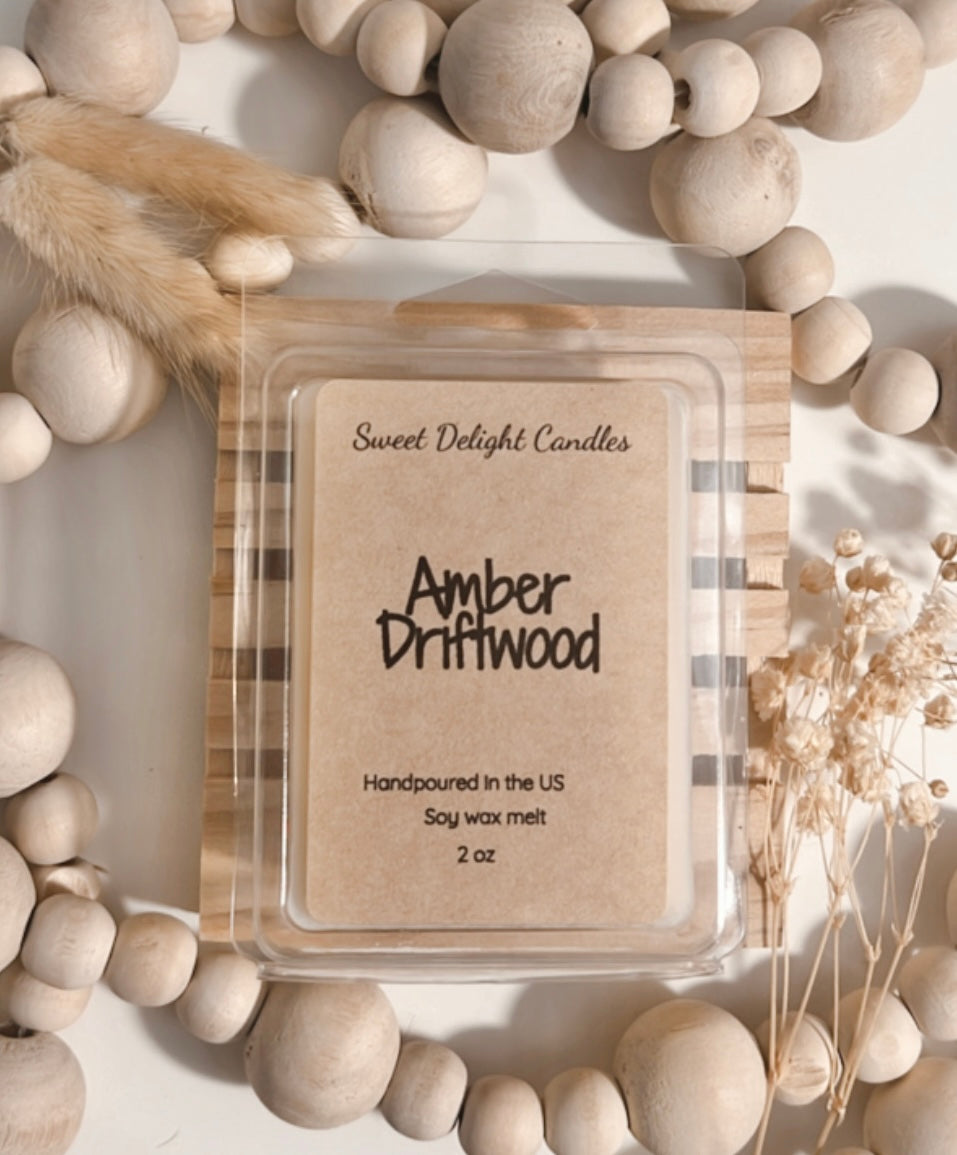 amber driftwood melt