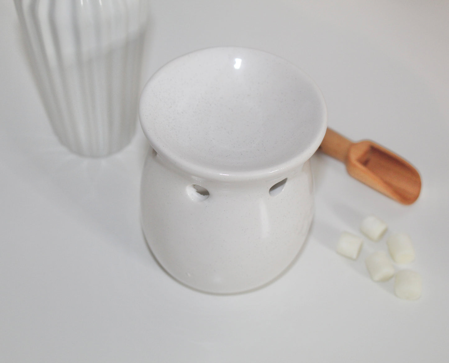 white speck warmer