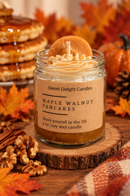 maple walnut pancakes